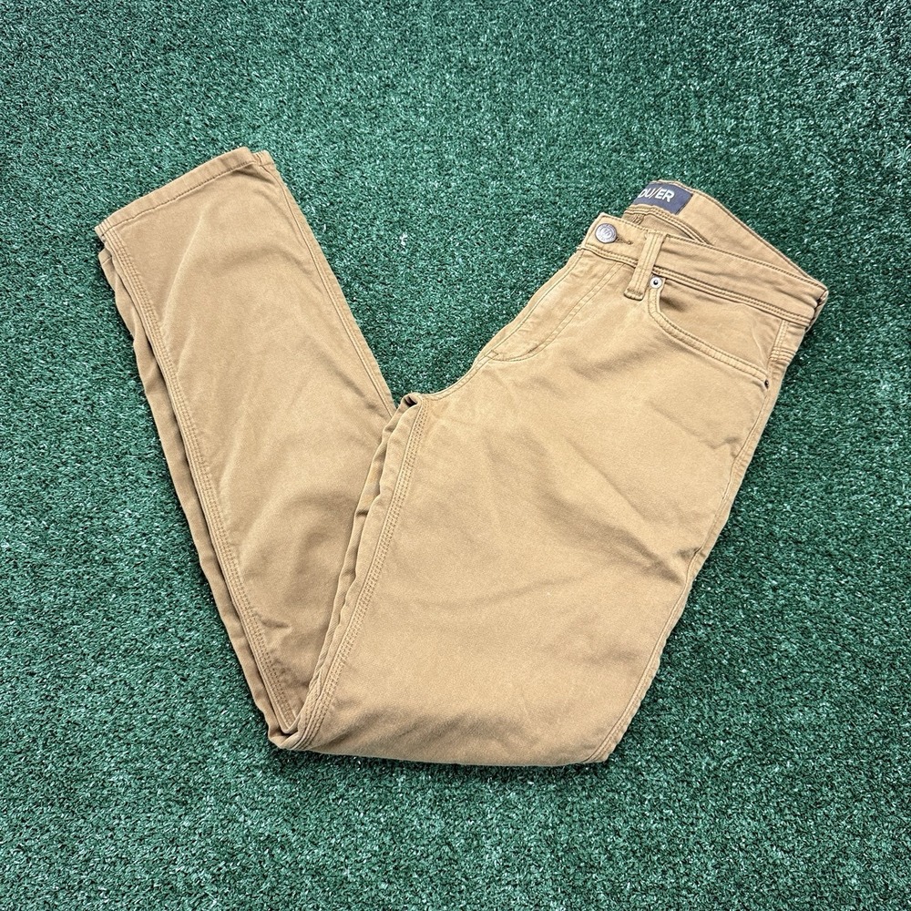 DU/ER Men's Relaxed Taper Fit Jeans Pants Size 30x32‎ Brown